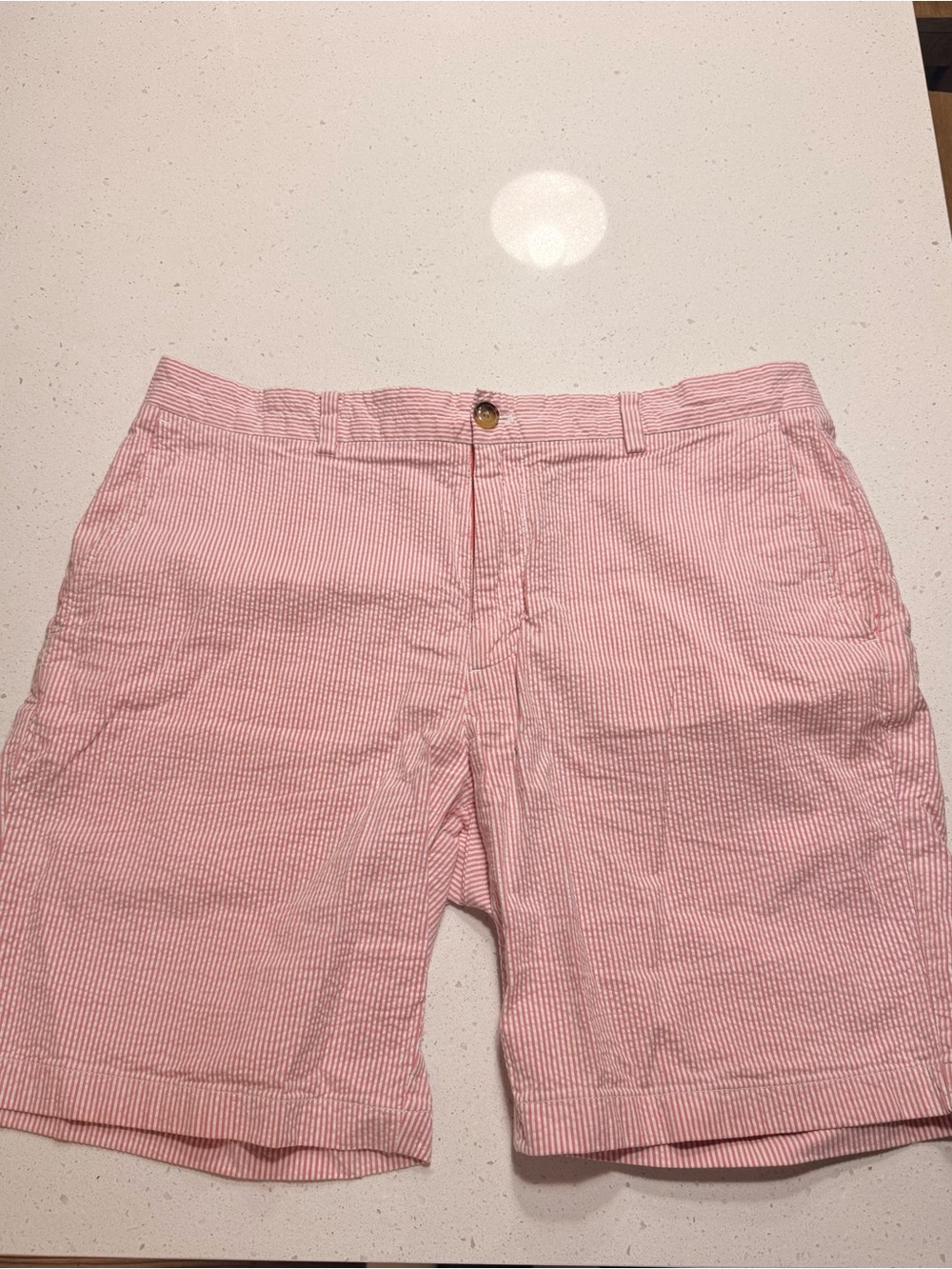 Vineyard Vines Men Breaker Shorts Men 36 Cotton Stretch Mid-Rise Beach